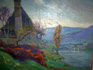 Bild Gemälde - Paul Madeline - Vue d´argentat corrèze