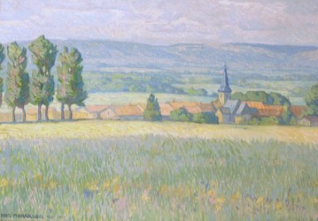 Bild Gemälde Meyer-Kassel Chattengau Hessen