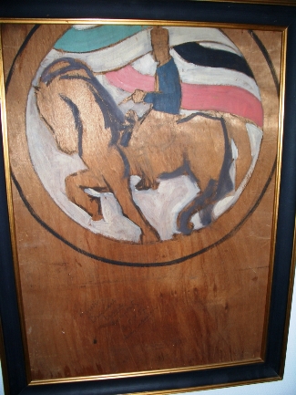 Bild Gemälde - Karl Mons - Schwälmer Reiter