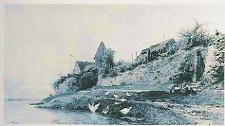 Bild Gemälde - Hugo Mühlig - An der Elbe