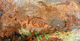 Bild Gemälde - John Newbott - Ruinenlandschaft