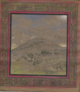 Bild Gemälde - Prof. Johannes Niessen - Landschaft am Berg