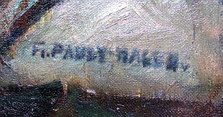 Bild Gemälde - Franz Pauly Hagen - Industrie in NRW 3