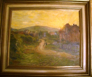 Bild Gemälde - Heinrich Pforr - Germerode am Meißner