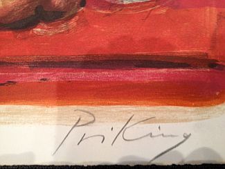 Bild Gemälde - Franz Priking - E Presente d`Artiste