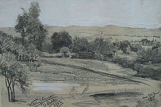 Bild Gemälde - Georg Richter-Lössnitz - Willingshausen