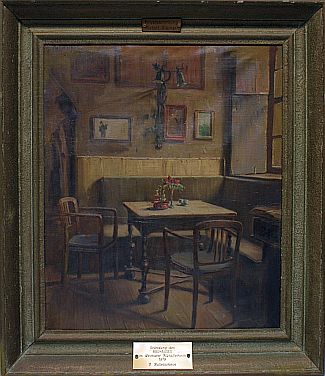 Bild Gemälde - Josef Rolletschek - Bauhausgründung