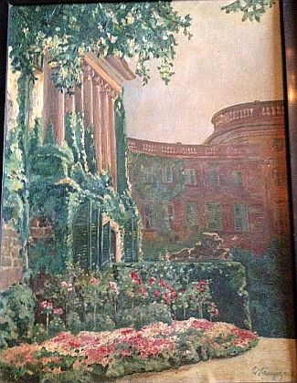 Bild Gemälde - Wilhelm Saenger - Schloss Wilhelmshöhe