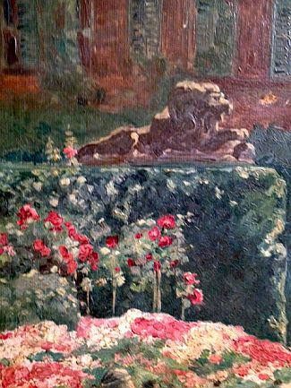 Bild Gemälde - Wilhelm Saenger - Schloss Wilhelmshöhe