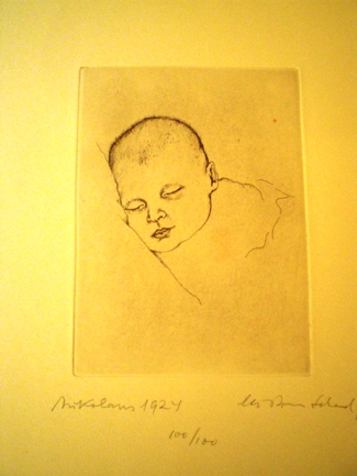 Bild Gemälde - Christian Schad - Nikolaus