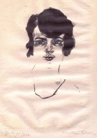 Bild Gemälde - Christian Schad - Yette