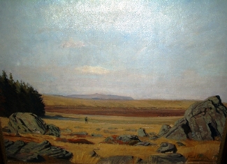 Bild Gemälde - Paul Scheffer . die hohe Rhön