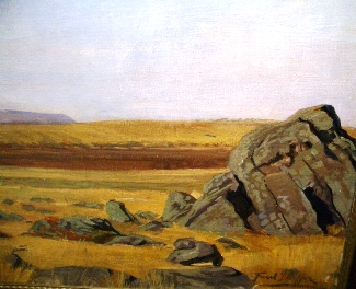 Bild Gemälde - Paul Scheffer . die hohe Rhön