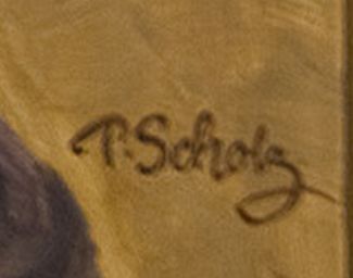 Bild Gemälde - Paul Scholz - Hanjost Willingshausen