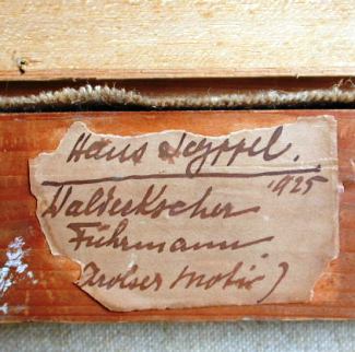 Bild Gemälde - Hans Seyppel - Waldeckscher Fuhrmann