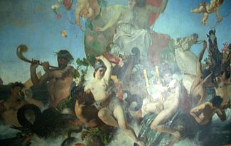 Bild Gemälde - Otto Seitz - Neptun´s fröhliche Meerfahrt