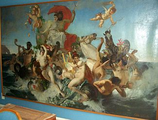 Bild Gemälde - Otto Seitz - Neptun´s fröhliche Meerfahrt