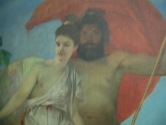 Bild Gemälde - Otto Seitz - Neptun´s fröhliche Meerfahrt