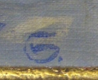 Bild Gemälde - Rudolf Siegmund - Die Passmühle - Neikirchen Kreis Hünfeld