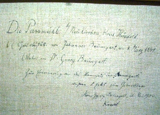 Bild Gemälde - Rudolf Siegmund - Die Passmühle - Neikirchen Kreis Hünfeld