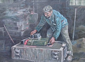 Bild Gemälde - Bruno Stehle - Formenbau