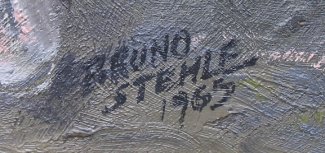 Bild Gemälde - Bruno Stehle - Formenbau