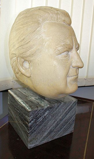 Kunsthandwerk - Büste - Franz Josef Strauss