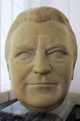 Kunsthandwerk - Büste - Franz Josef Strauss