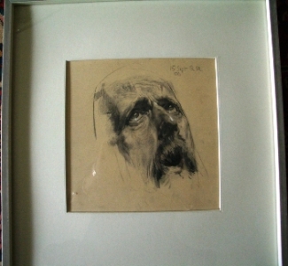 Bild Gemälde- Robert Sterl - Kopfstudie 15. Sept. 1906