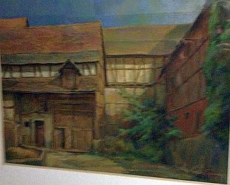 Bild Gemälde - Karl Sümmerer - Rheingasse 14 Allendof Lumda