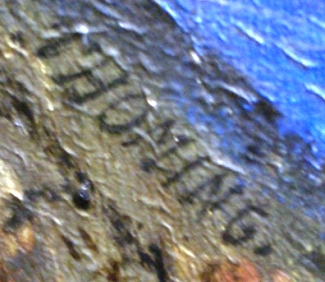 Bild Gemälde - F.F. Dh. Thömig - Die Bucht von Neapel