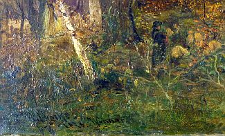 Bild Gemälde - Paul Wilhelm Tübbecke - Altes Schloss / Gutshaus