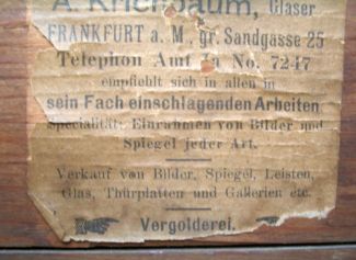 Bild Gemälde - unbekannter Künstler - Geisa in Thüringen