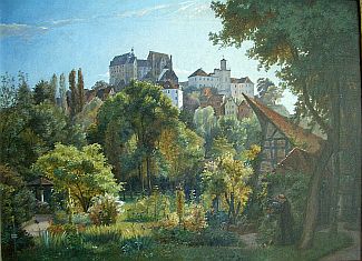 Bilder Gemälde - Meister - Alter Botanischer Garten Frauenklinik