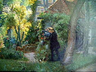 Bilder Gemälde - Meister - Alter Botanischer Garten Frauenklinik