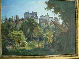 Bilder Gemälde - Meister - Alter Botanischer Garten Frauenklinik