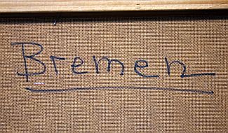 Bild Gemälde - unbekannter Künstler - Bremen