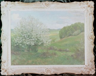 Bild Gemälde Hans von Volkmann Landschaft