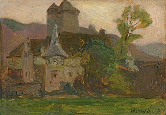 Bild Gemälde - Otto Westphal - Schloss Eichhof Bad Hersfeld