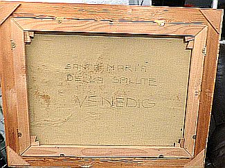 Bild Gemälde - Harry Winkler - Santa Maria della Salute - Venezia